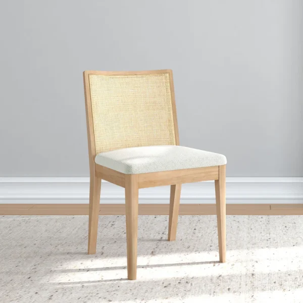 Elio Rattan Back Dining Chair